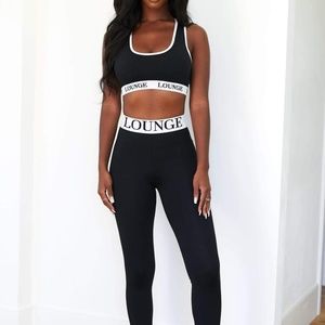 Lounge High Waisted Leggings Set
